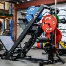 Leg press classique ATX fitness inclinée à 45° pour le renforcement des jambes