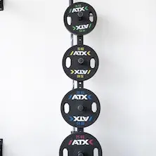 Disques de poids olympiques en caoutchouc pour entraînements de musculation - Usage professionnel