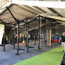 Espace crosstraining inspiration - Crossfit garage gym set up