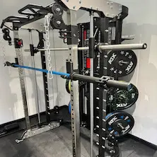 Sport à la maison - Home gym de musculation avec smith machine multi-postes