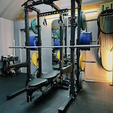 Homegym inspiration - Power cage à squat de musculation atx multi-équipée