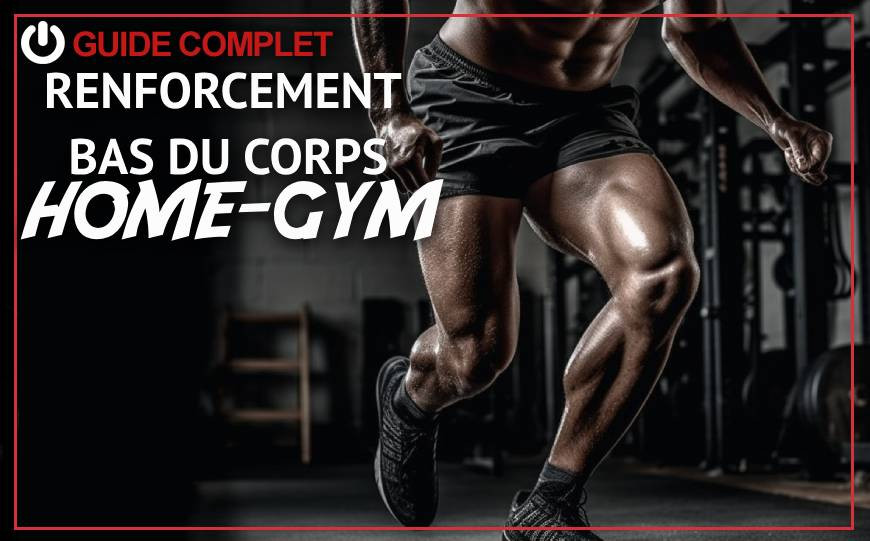 Le matériel de musculation pour renforcer le bas du corps en Home-Gym 