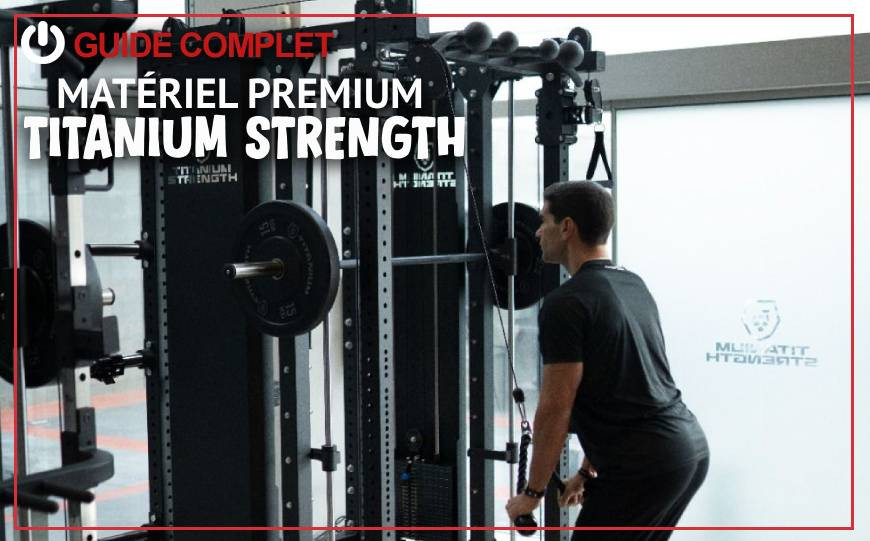 Titanium Strength : matériel haut de gamme pour vos salles de musculation