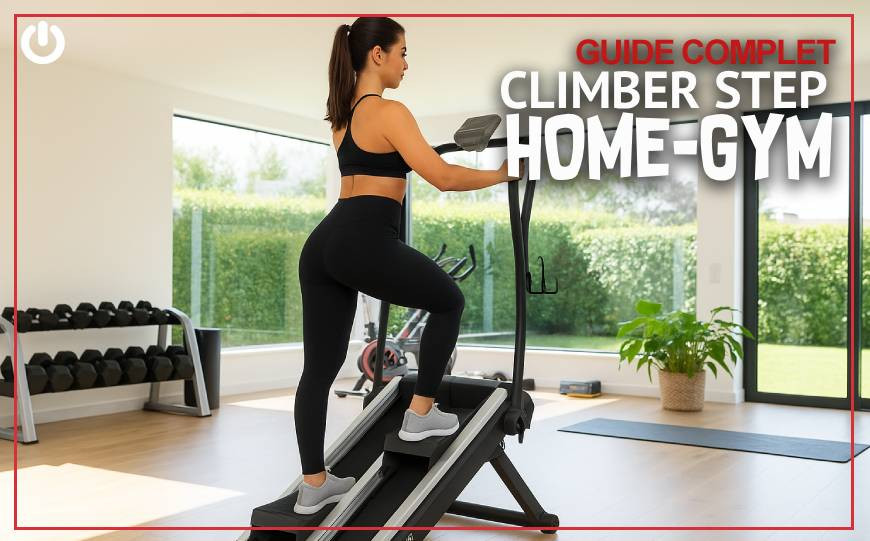 Le Climber Step pour Home-gym : l’escalier de cardio professionnel enfin accessible à domicile