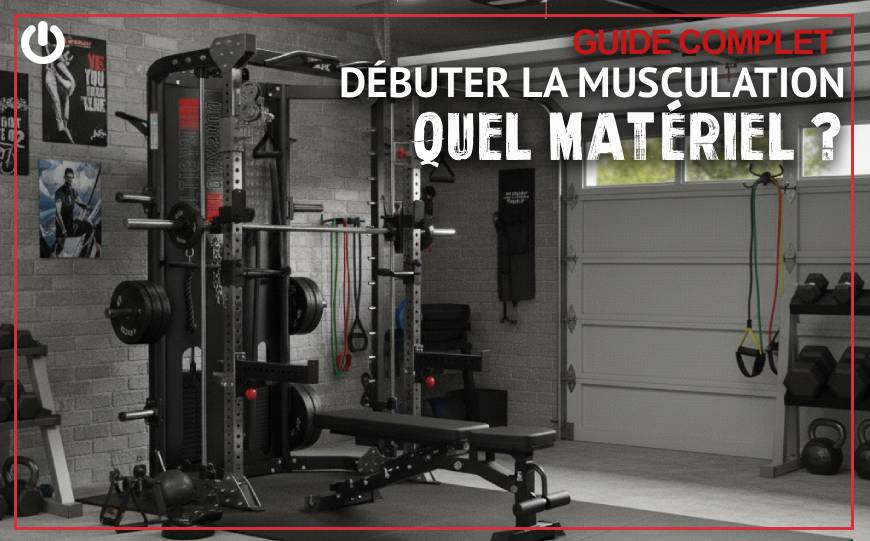 Quel matériel choisir pour débuter la musculation chez soi ? Guide complet