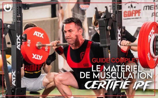 Le matériel de musculation homologué IPF